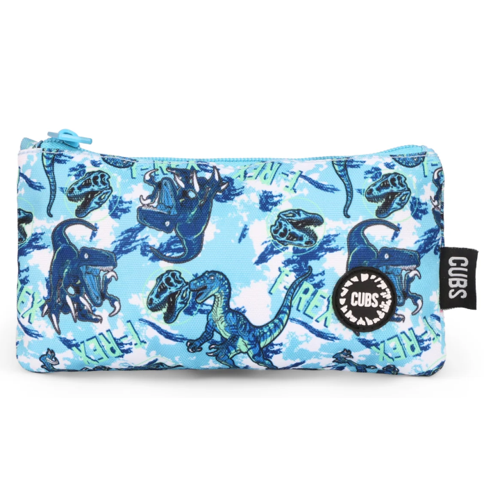 Cubs Frappe Big & Basic Pencil Case 1 Zipper Dino