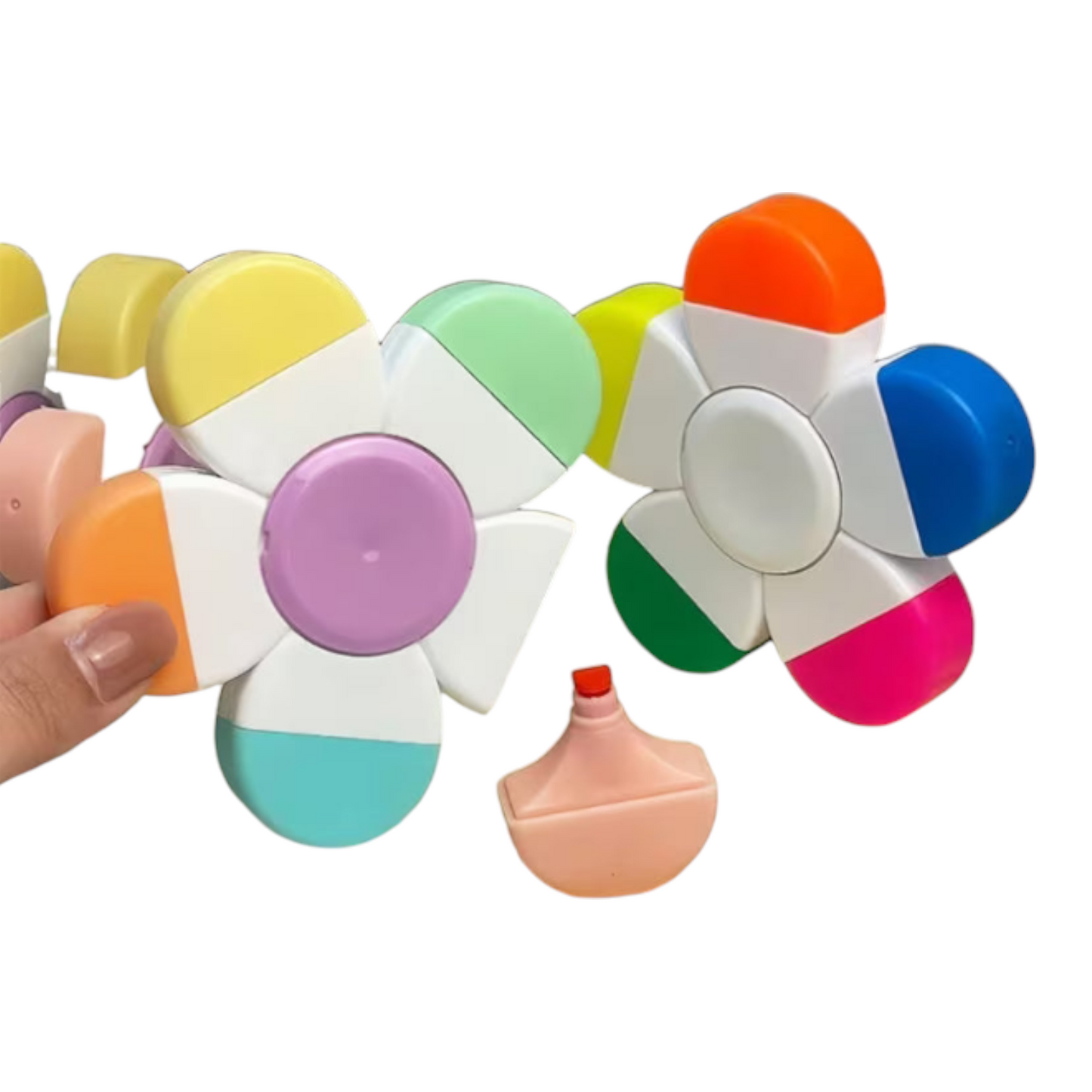 Creative Flower-Shaped Highlighter in 5 Colors ( By Order )