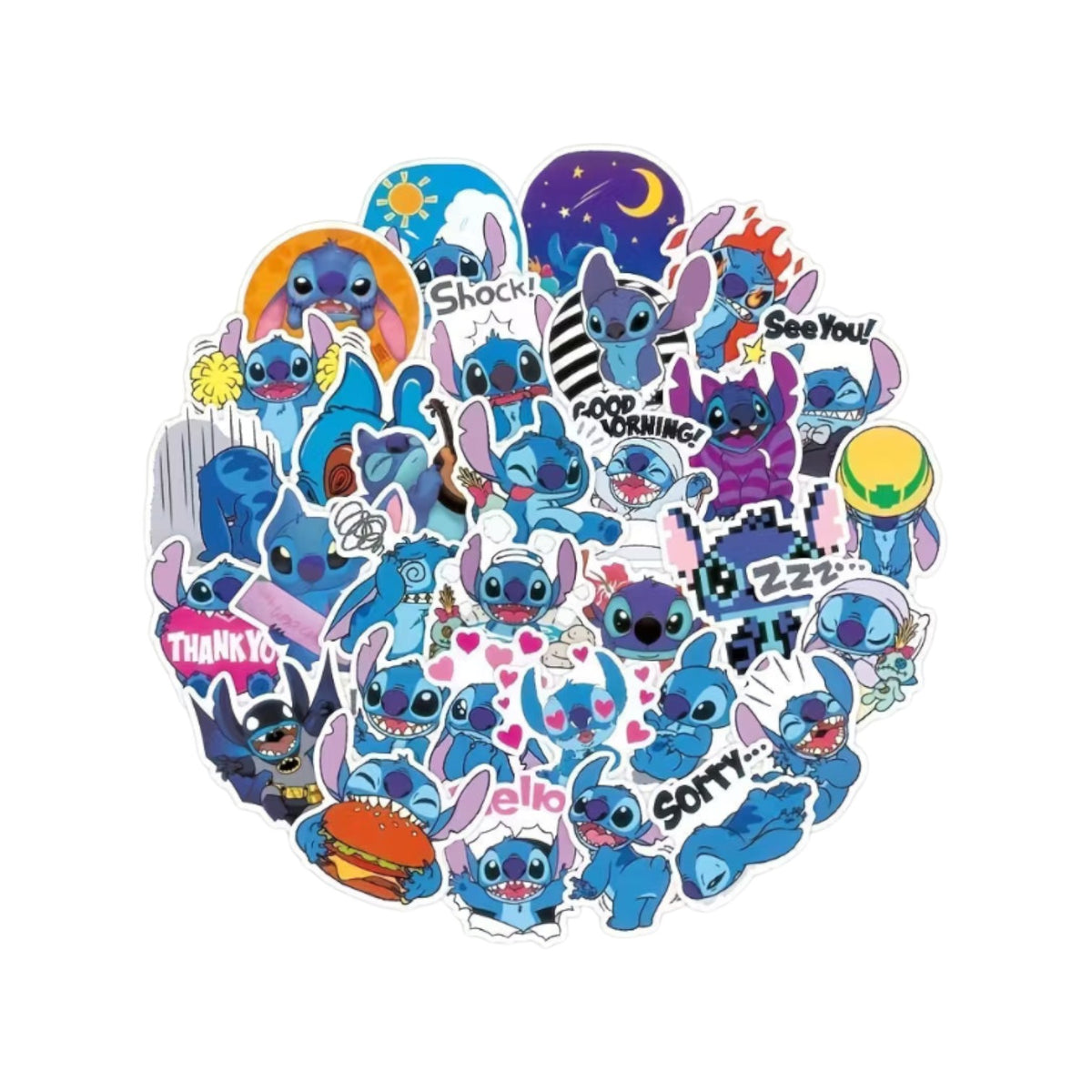 10 Stitch Creative Stickers