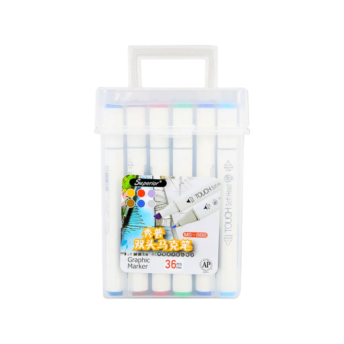 36 Superior Superior Colors Art Markers Set Dual