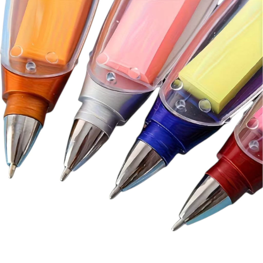 Sticky Note Pen, Ballpoint Pencil - Portable