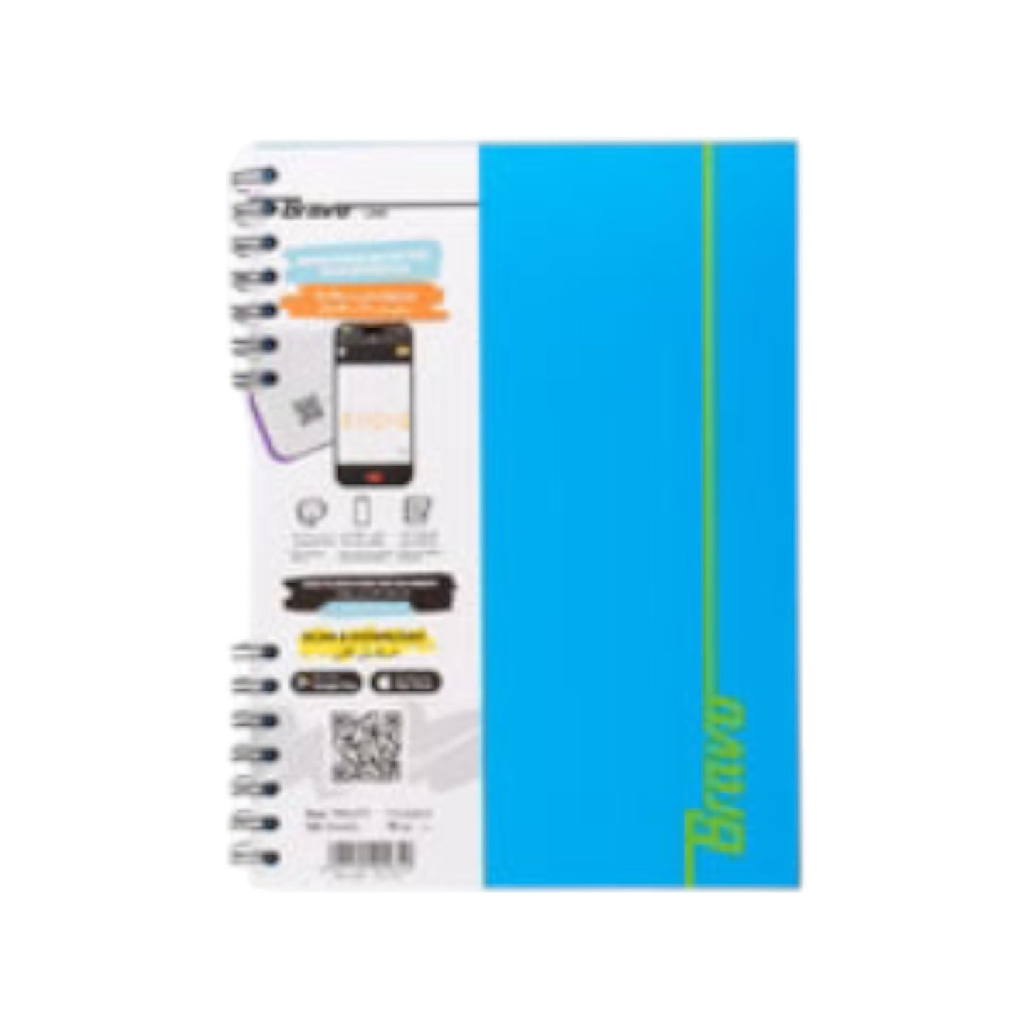 120 Sheets Bravo Link Notebook - Hard Cover - 1 Subject