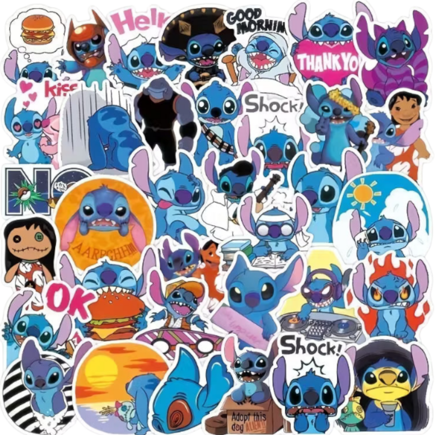 10 Stitch Creative Stickers