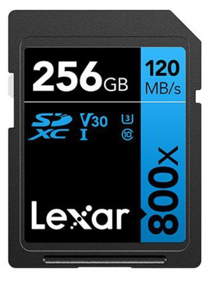 Lexar Blue Series Memory Card , 32 - 64 - 128 - 256 GB