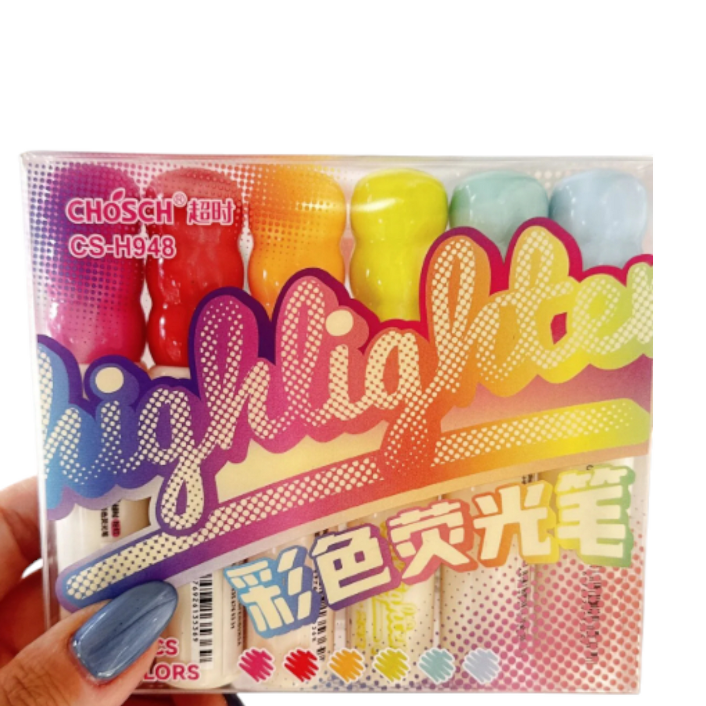 Highlighter 6 Pens Box   CS-H948