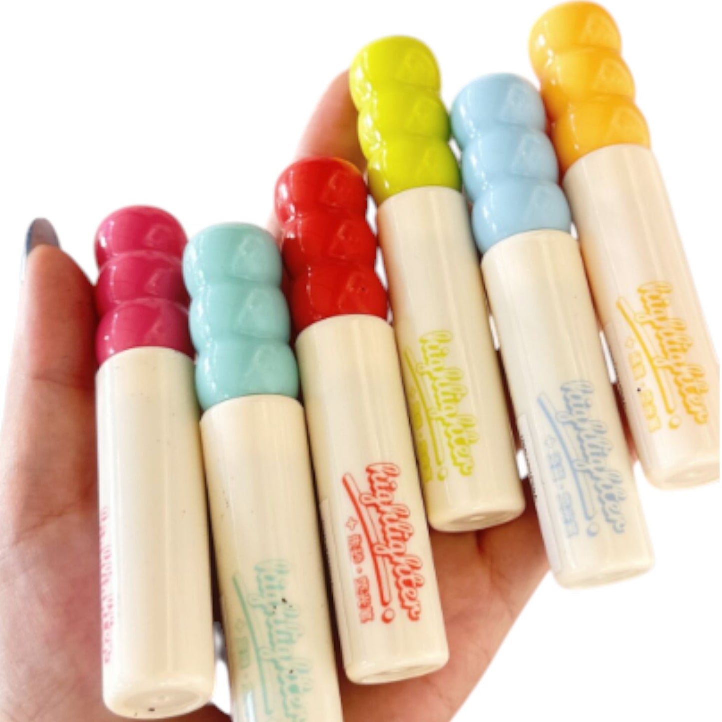 Chosch Pack of 6-Color Macaron Highlighter Set – Mini Aesthetic Markers - No:Cs-H948