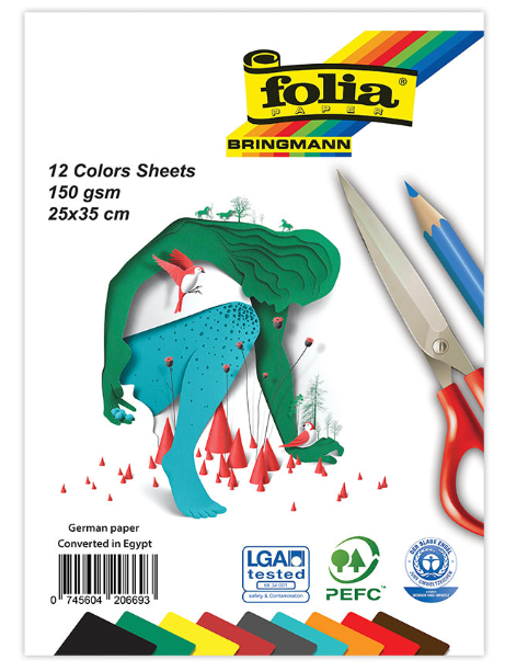 Sketchbook Wire Colored 12 Sheets 1/8 Chick 25 x 35 cm 150 gm