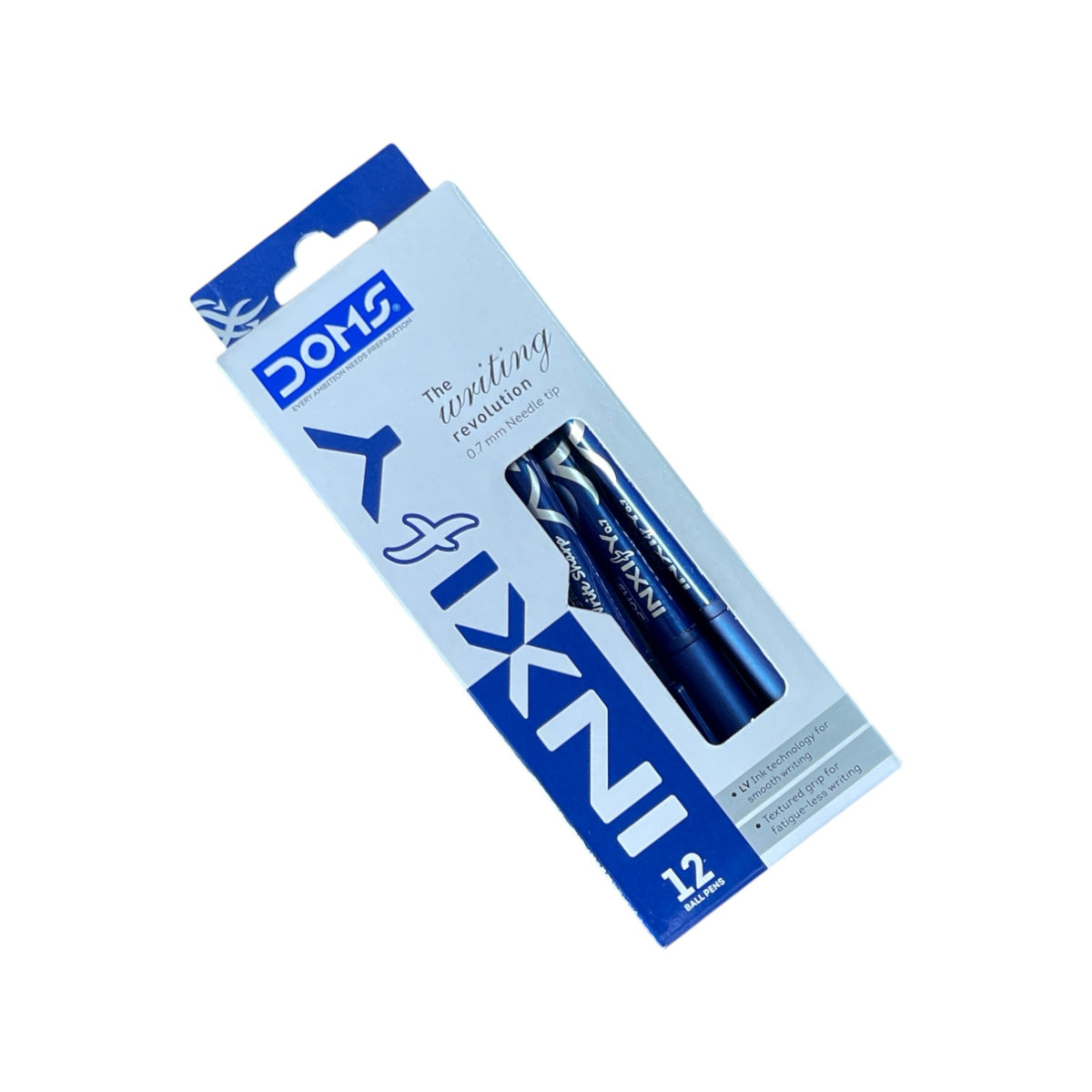 Doms Ball Point Pens Inxify 0.7 Mm Pack Of Pens Blue