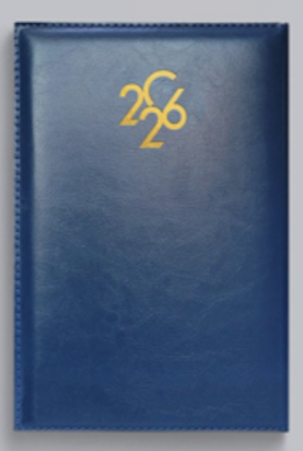 Agenda Quarto Lux  Leather, Large - ELSAHHAR