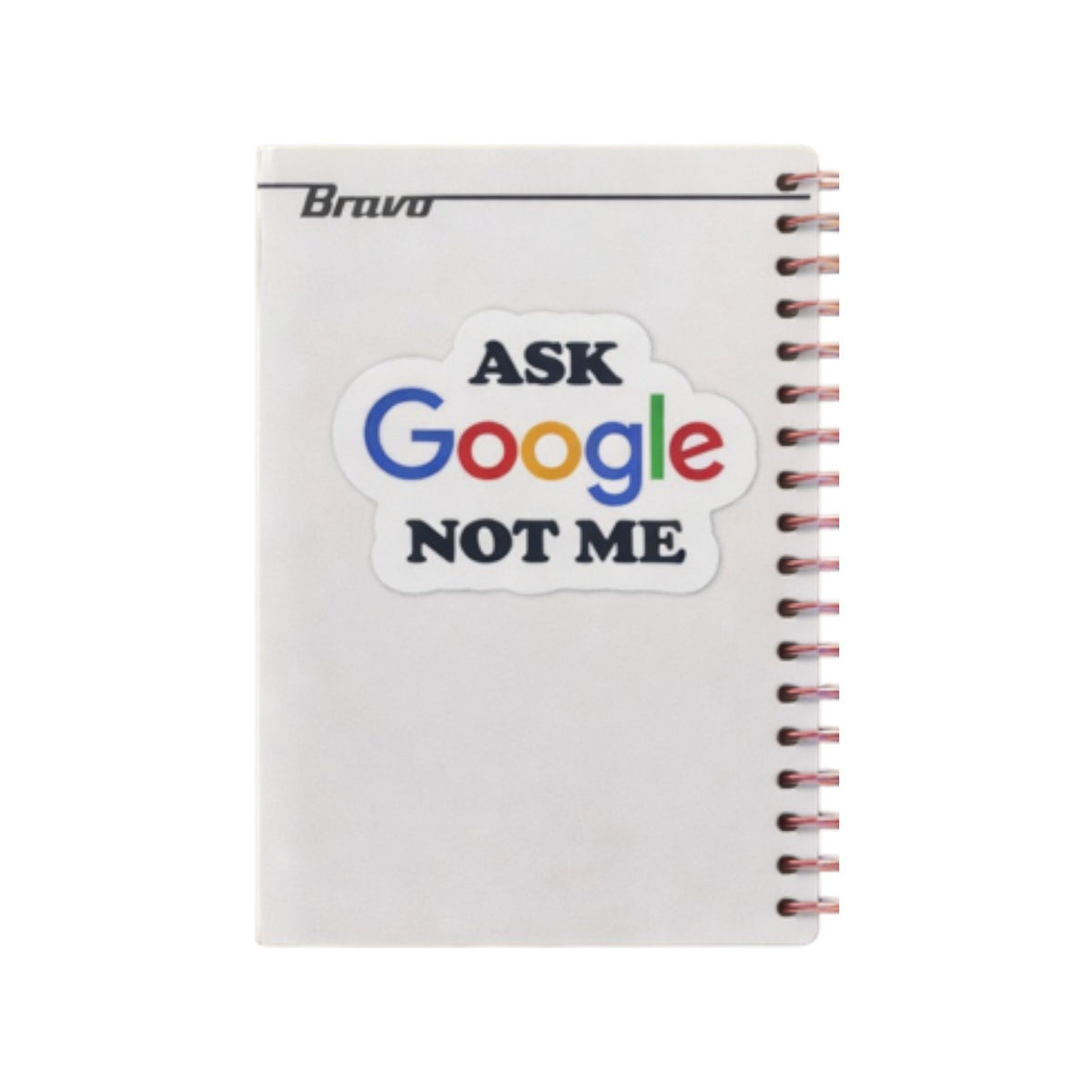 148 Sheets Bravo 4 Subjects Mini Spiral Notebook 10x14.5cm