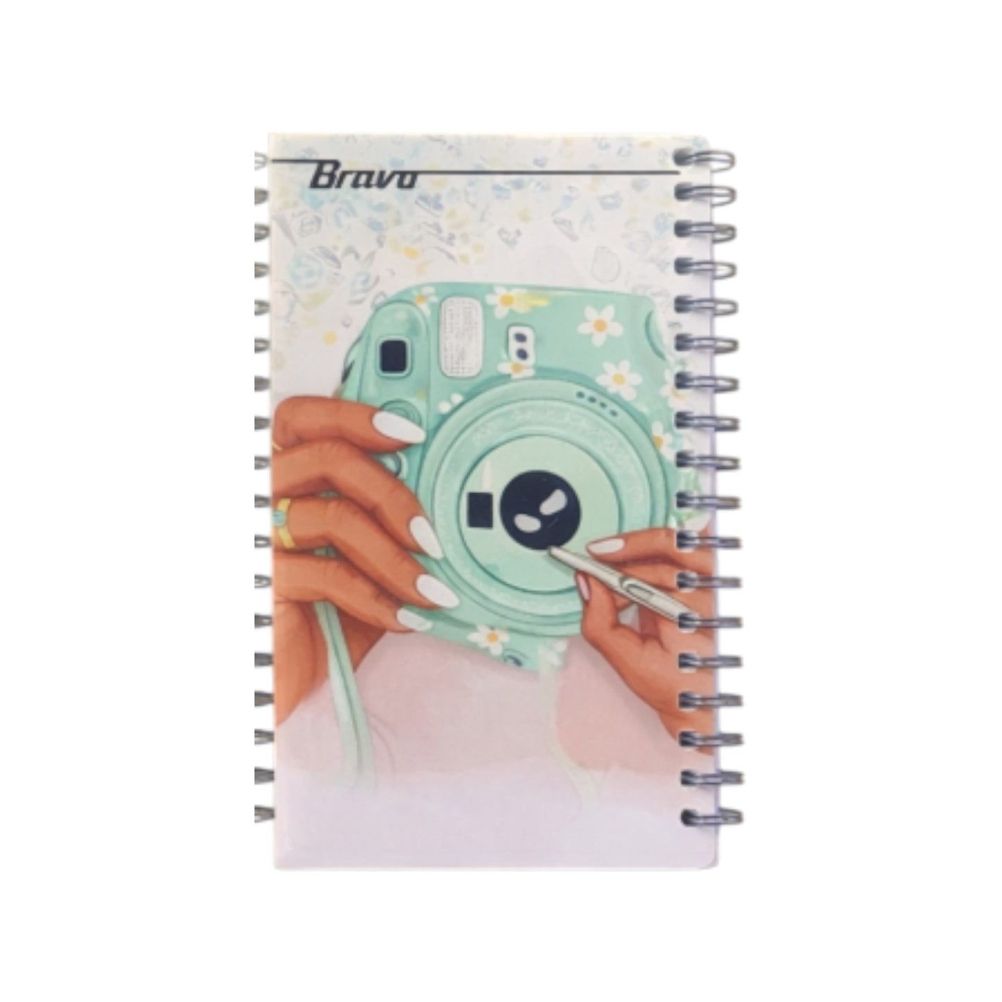 Bravo 4 Subjects Mini Spiral Notebook 10x14.5cm