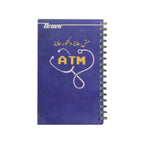 148 Sheets Bravo 4 Subjects Mini Spiral Notebook 10x14.5cm