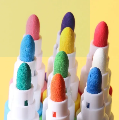 24 Colors Acrylic Paint Marker Pen Set for Crafts Fabric Canvas Glass Paper