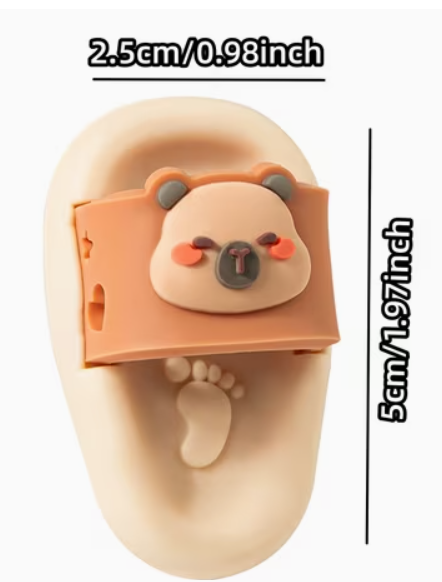 A Pair of Character Slippers Erasers