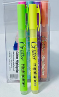 Glitter Highlighter Set Of 6 Pcs. - Multi Color