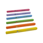 Elite Stationery House set of six vibrant neon Zuixua highlighters in pink, purple, blue, green, orange, and yellow.