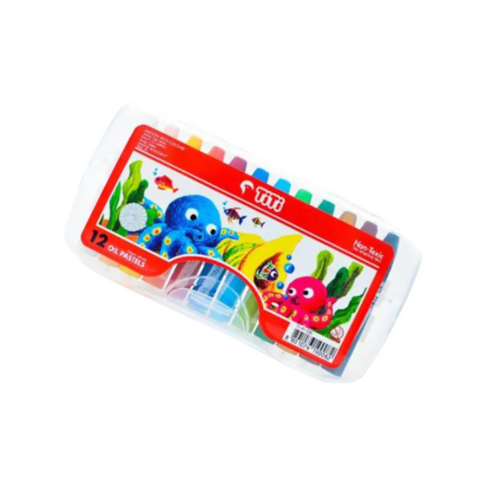 Titi Oil Pastels Non-toxic Colors Pack Of 12