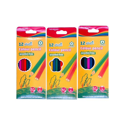 Keyroad Plastic Pentagon Colors 12 Colors - Model KR972399A