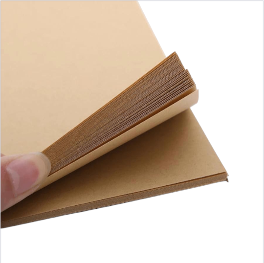 A4 Keep Smiling Note Wire 50 Sheet Kraft 150g