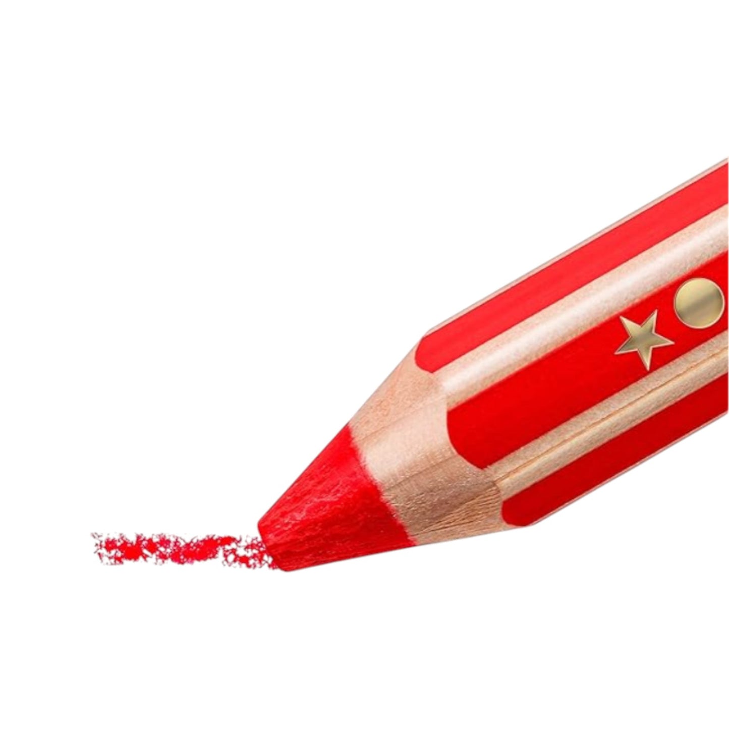 Staedtler Noris Junior 3-in-1 coloring Pencil  - 6 Colors +Sharpener