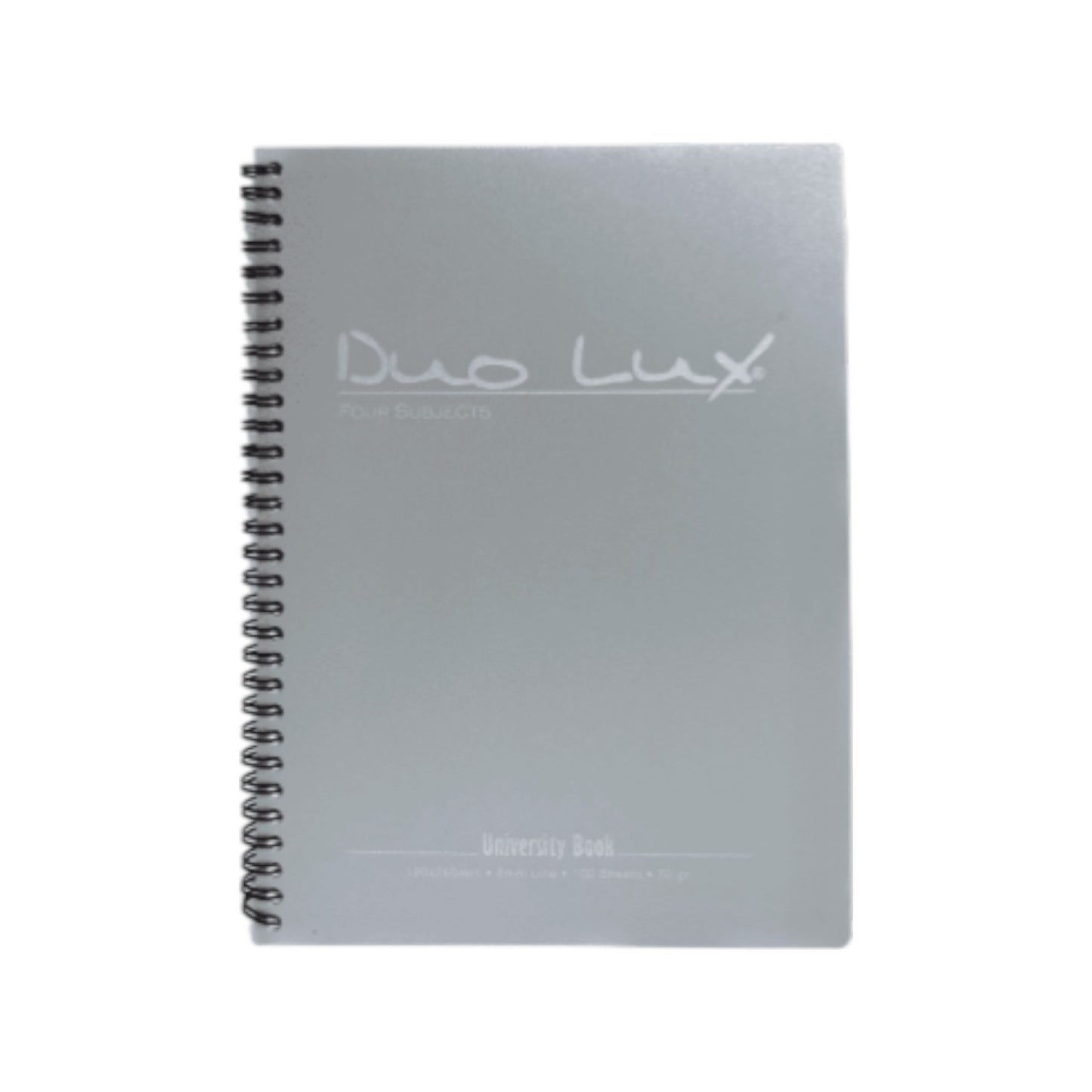 Notebook Duo Lux Mintra 100 Sheets - 4 Subjects