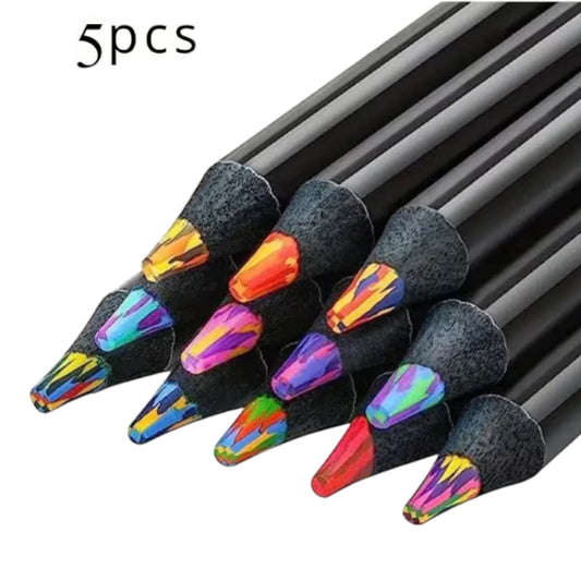 5 pcs Rainbow Gradient Magic Pens