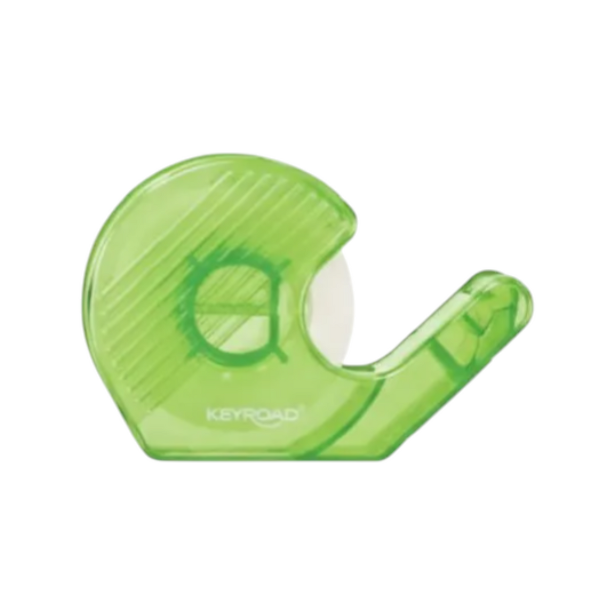 Elite Stationery House Keyroad small transparent green plastic tape dispenser for office and school desk use