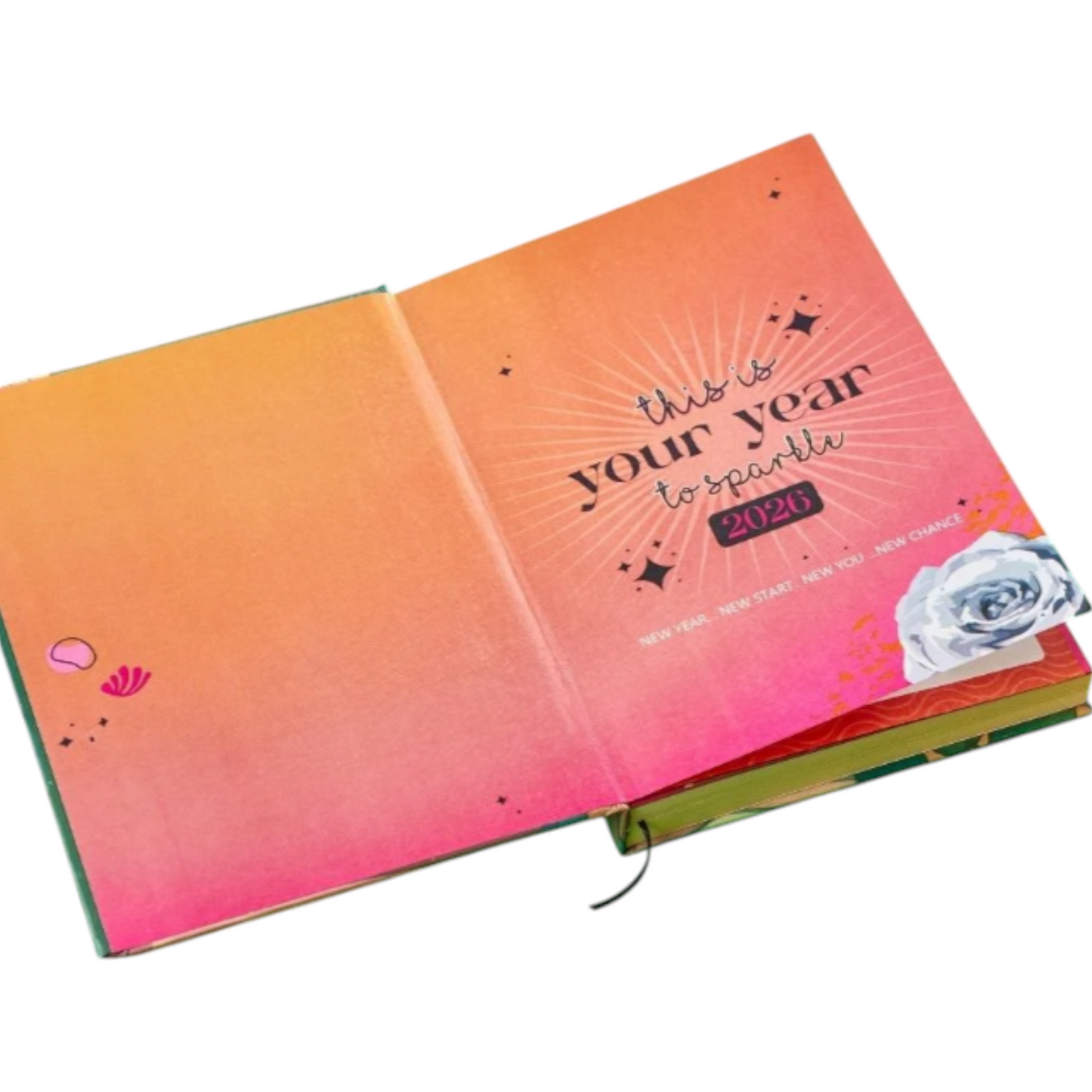 Mint wave Set-2026 Planner Gift Box