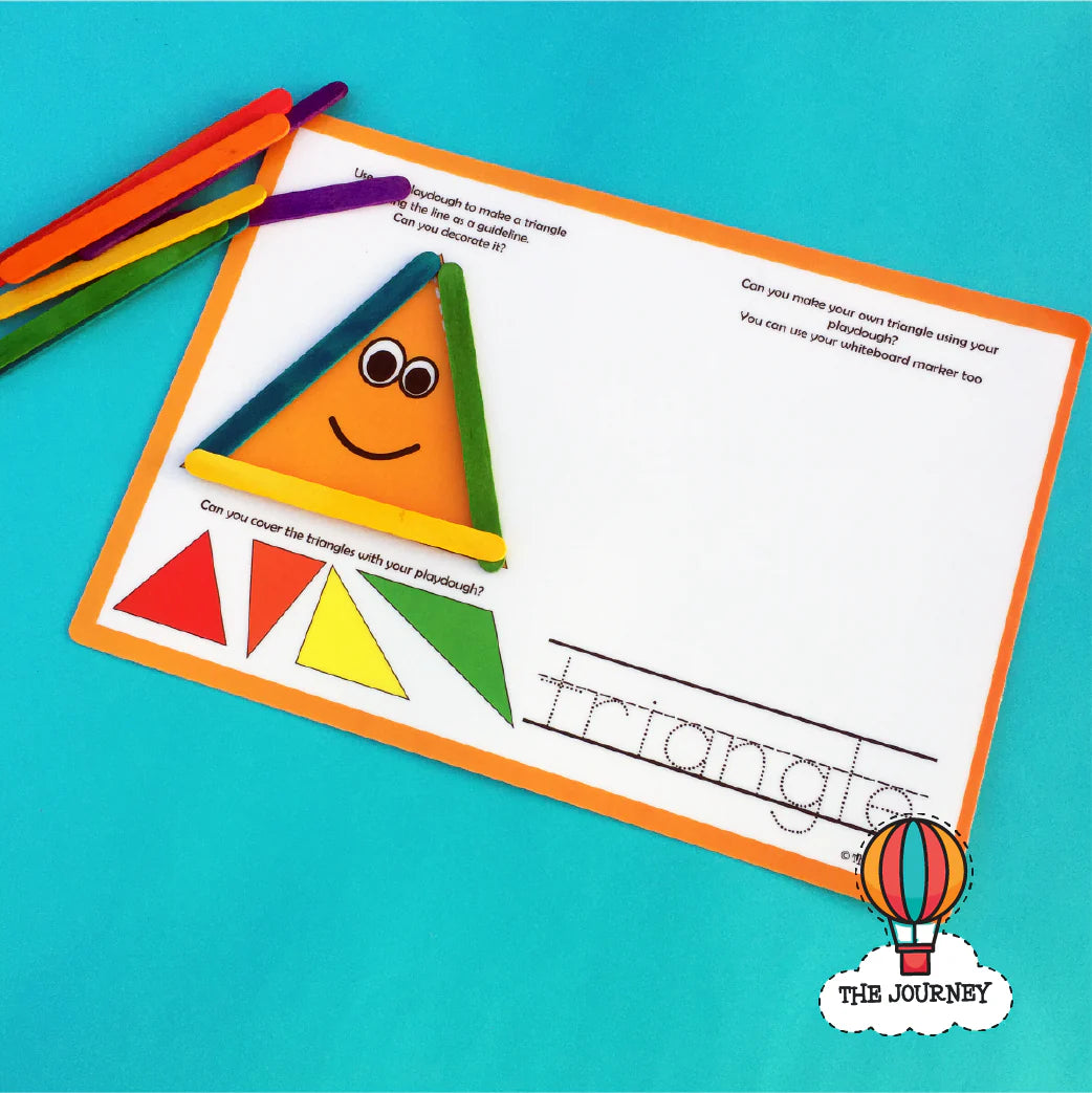 Shapes Playdough Mats