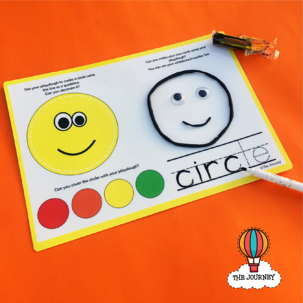 Shapes Playdough Mats