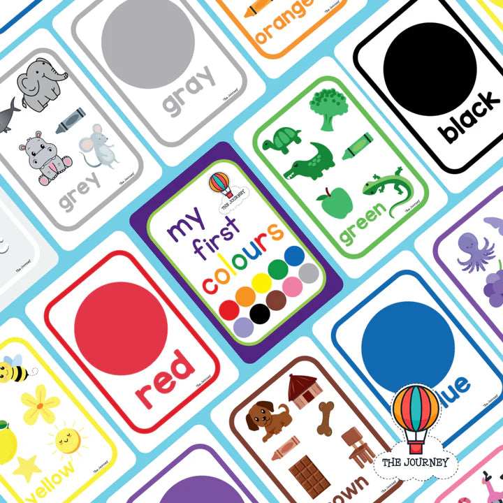 My First Colour Cards (in 4 Languages)