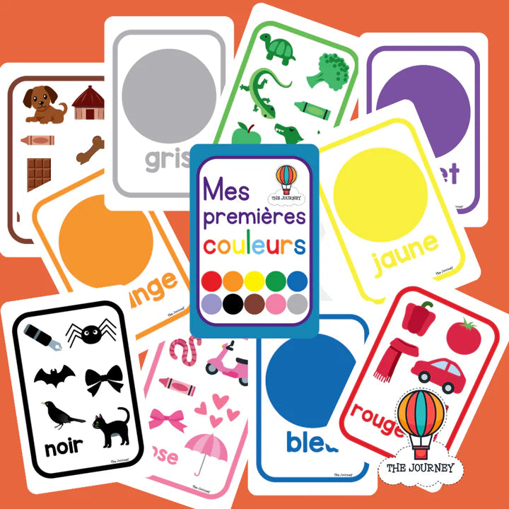 My First Colour Cards (in 4 Languages)