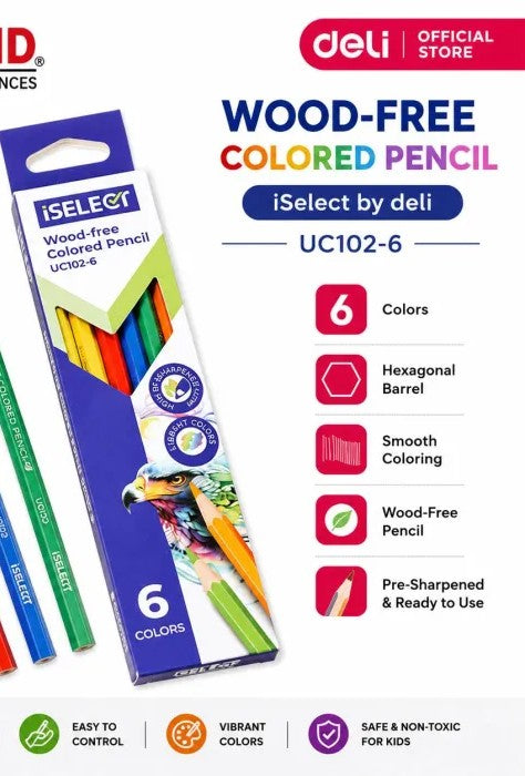 Deli iSelect Colored Pencils,