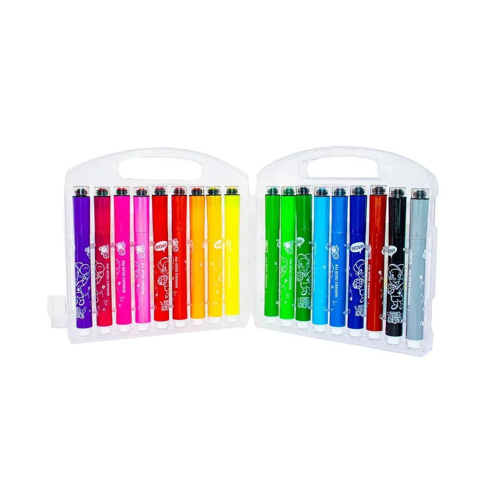 Washable Color Pens – 18 Colors
