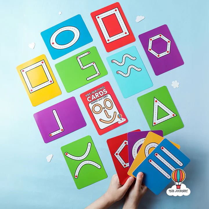 UPGRADED Lines and Shapes Pre-writing Cards