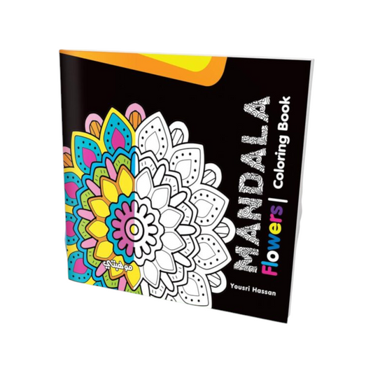 Coloring Book 24 Professional Drawing   ( Flowers )