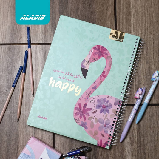 A6  Hard Cover Wired Notebook  Warm200 Sheet