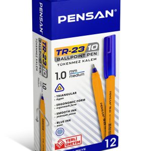 Pensan TR-2310 1.0 mm. Ballpoint Pen – Pack of 12
