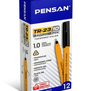 Pensan TR-2310 1.0 mm. Ballpoint Pen – Pack of 12