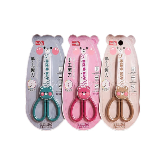 Bear Face Hello Day - Scissor