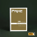 100 Sheets Wire-Bound Notebook Prime – B5 – Lined