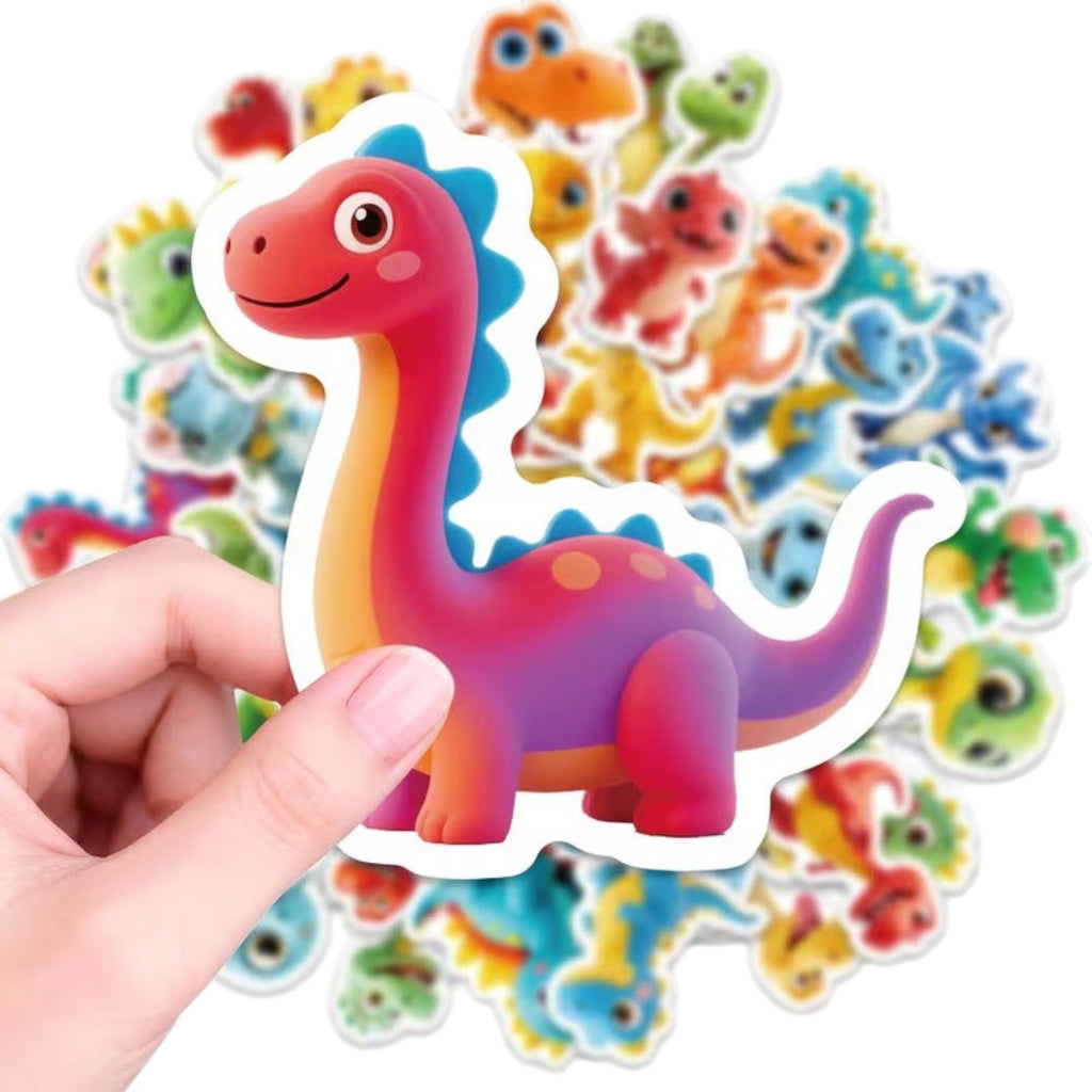 56 Dagon Stickers Animals Stickers - Removable, Non-Repetition Patterns 2