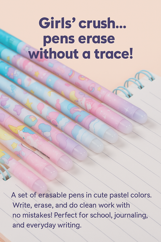 Erasable Pens Girl - 1 Pen