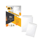 50 Packs Self-adhesive envelope -Plain - Size B4 250 mm x 353 mm