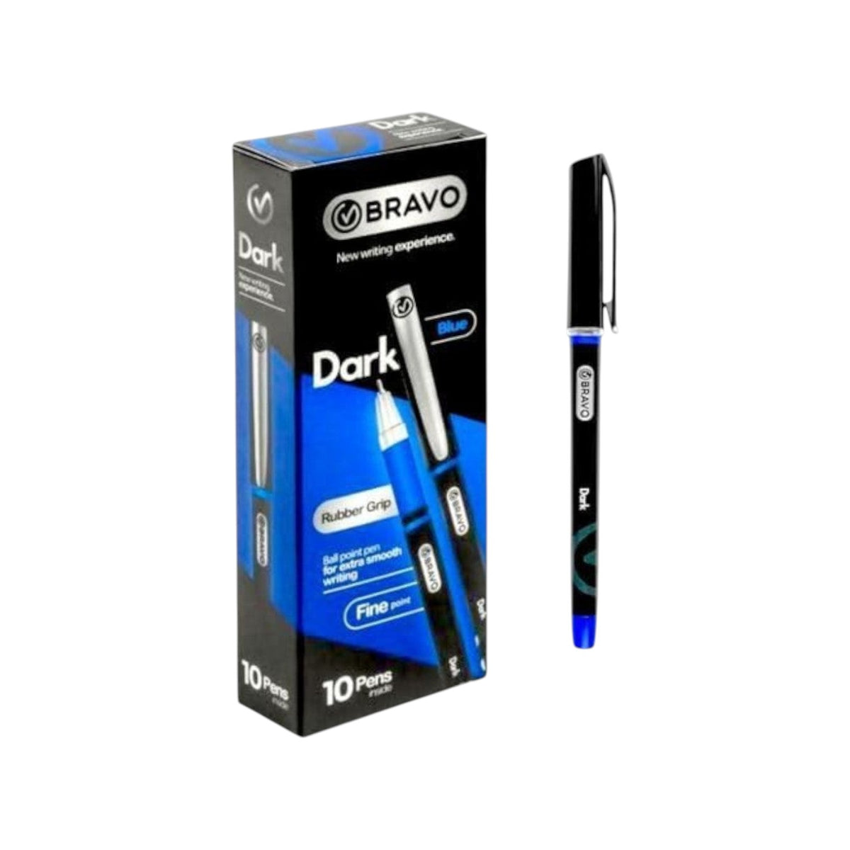BRAVO - Dark Needle Tip 0.7 mm Multicolor - Pack of 10