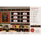 Hollywood Theme Subject Labels – Set of 6