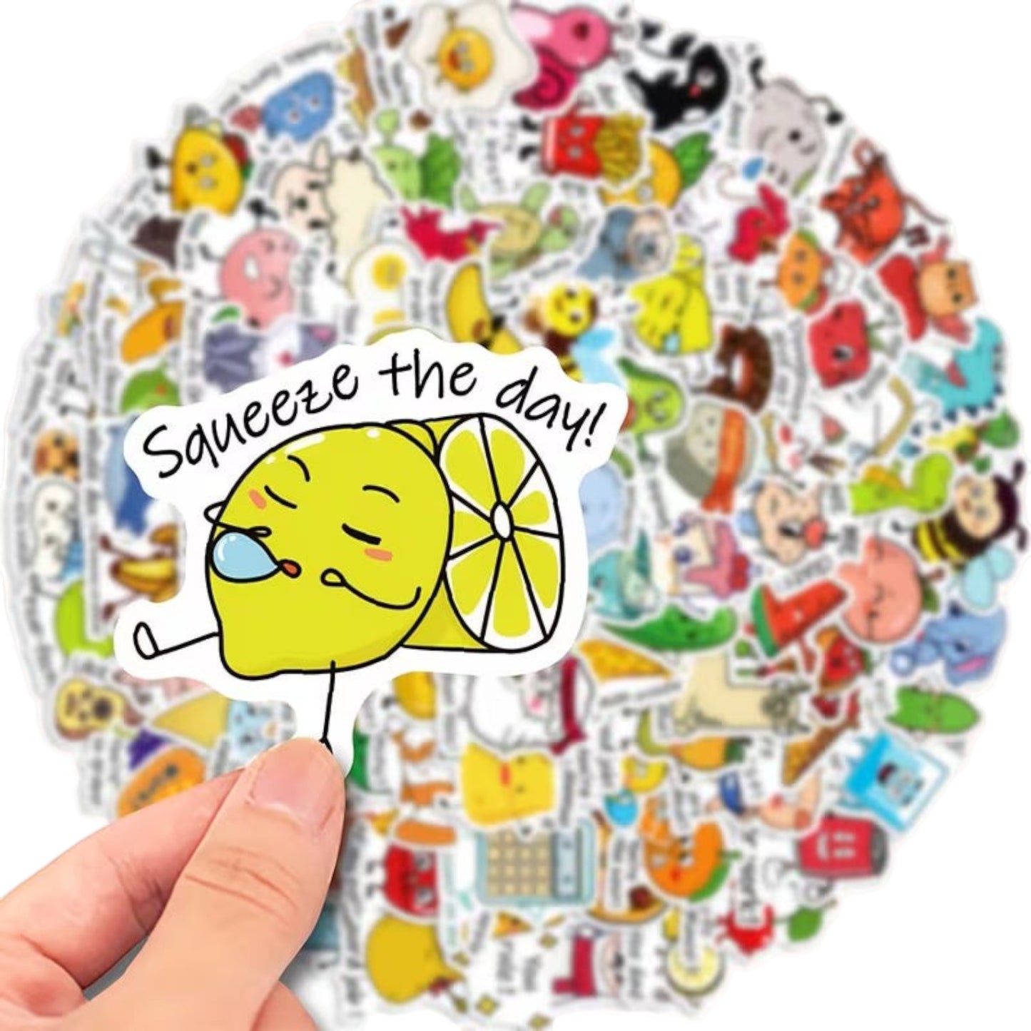 25 Vinyl Stickers | Graffiti And Encouragement Phrases