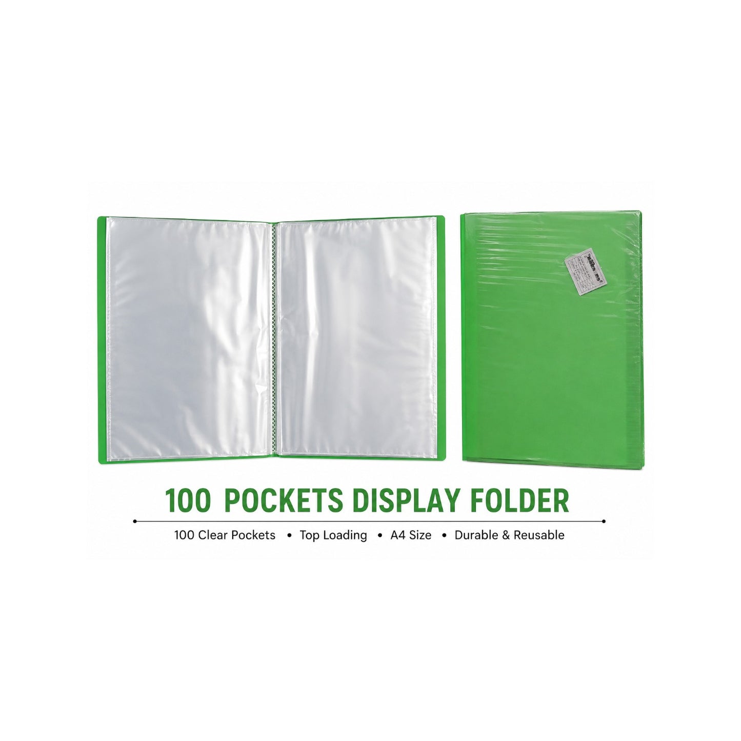 100 Pocket Holder Neon Colors