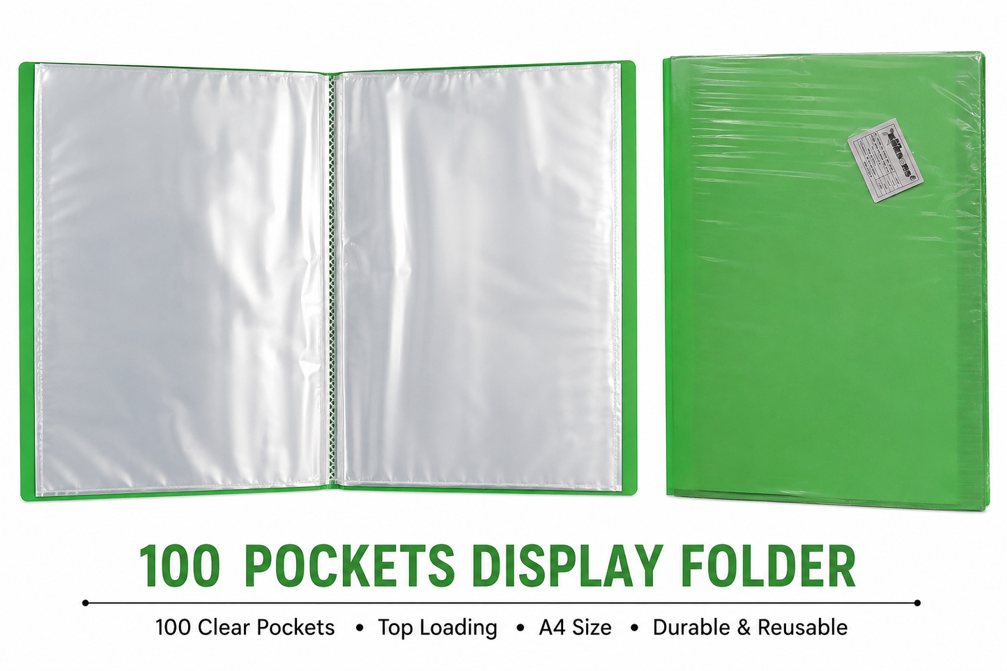 100 Pocket Holder Neon Colors