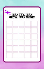 Individual Progress Sticker Charts